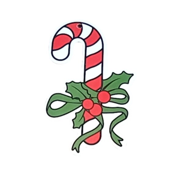 ๐ฏ 10 for $12 / Candy Cane Christmas Tree Ornament or Wreath Ornament Decoration - Picture 2 of 10